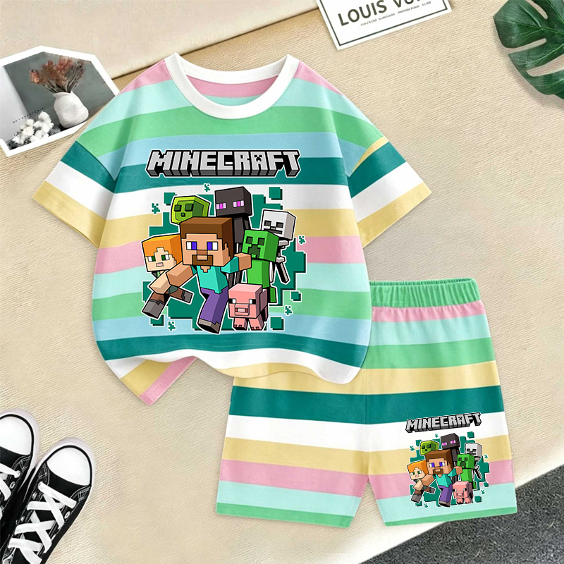 Baby Clothing Items - Minecrafted Girl boy Summer T shirt