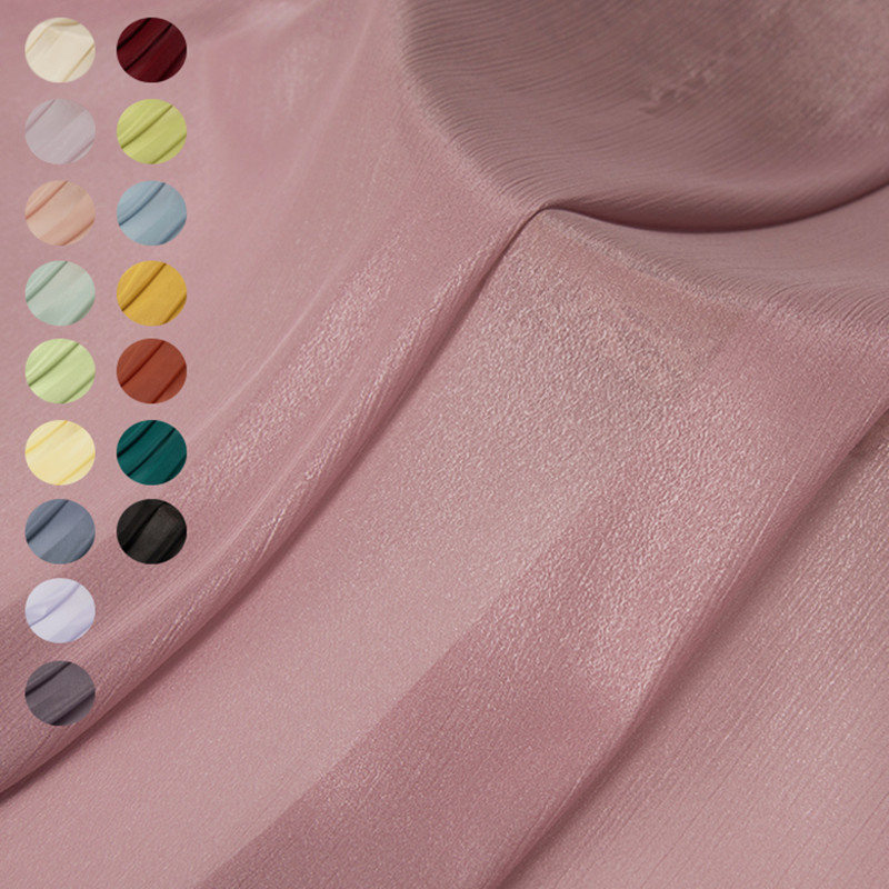 Baby Clothing Organic - 1Meter New Glazed Light Chiffon Crepe