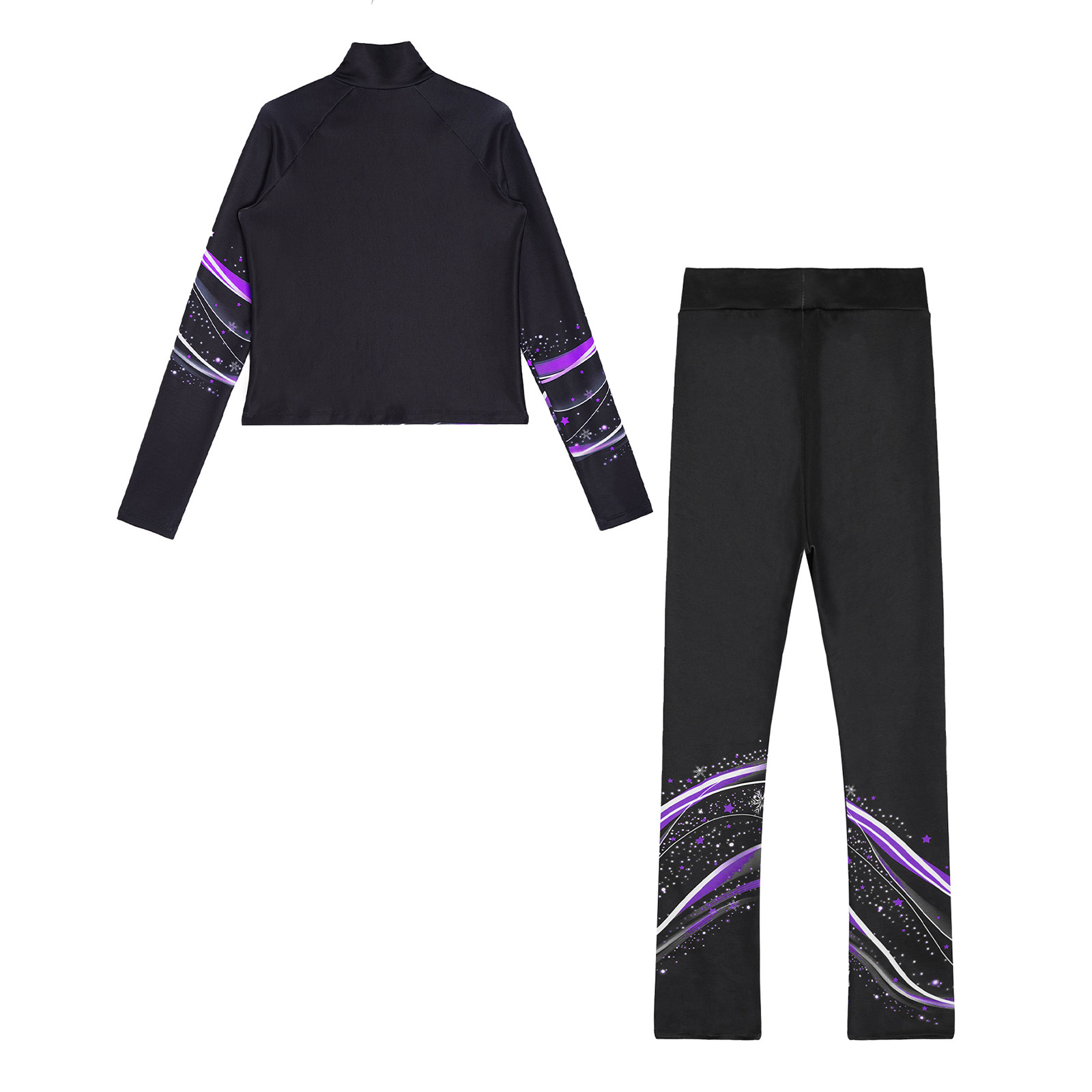 Kids Girls Fleece Sports Gymna - Toddler Legging Set 评论和价格