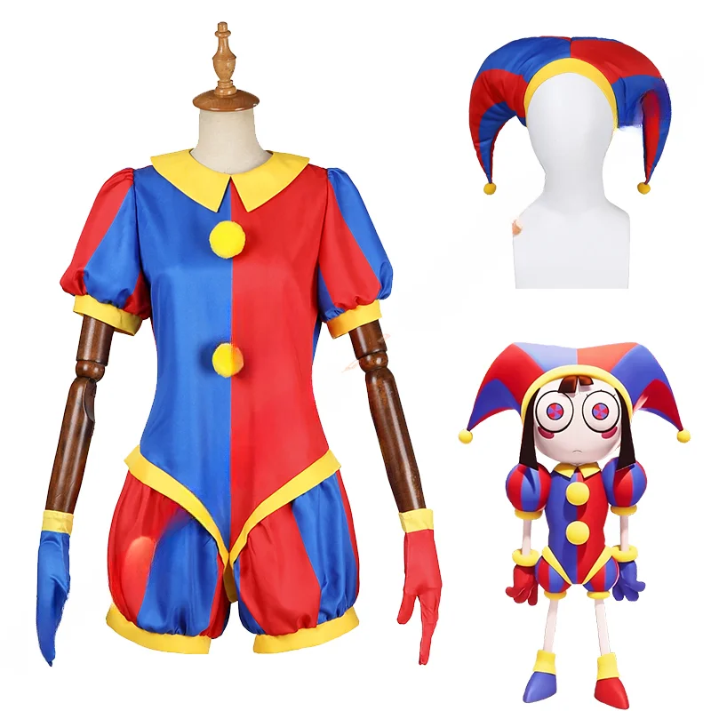 Pomni Cosplay Costume Anime Th - Toddler Legging Set 评论和价格
