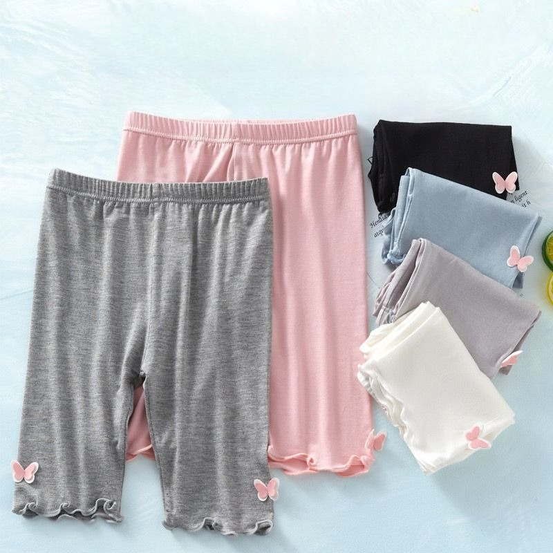 Girls Modal Knee Length Safety - Toddler Legging Set 评论和价格