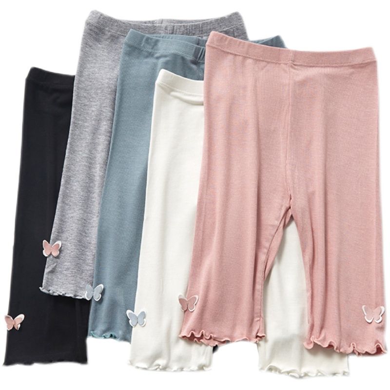 Girls Modal Knee Length Safety - Toddler Legging Set 评论和价格