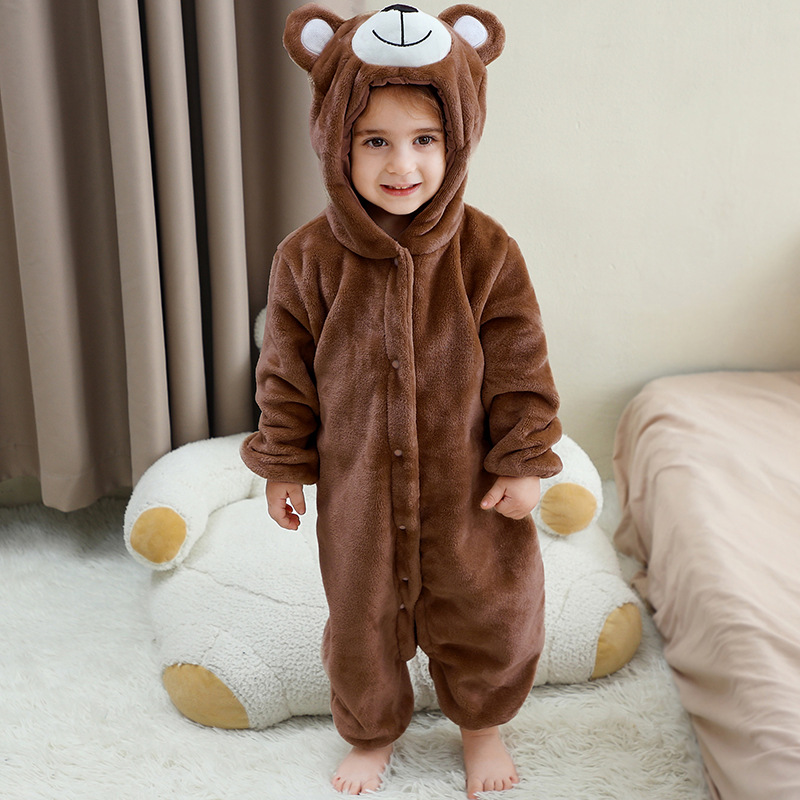 Baby Toddler Bear Onesie Soft  - Romper Onesie Baby 评论和价格