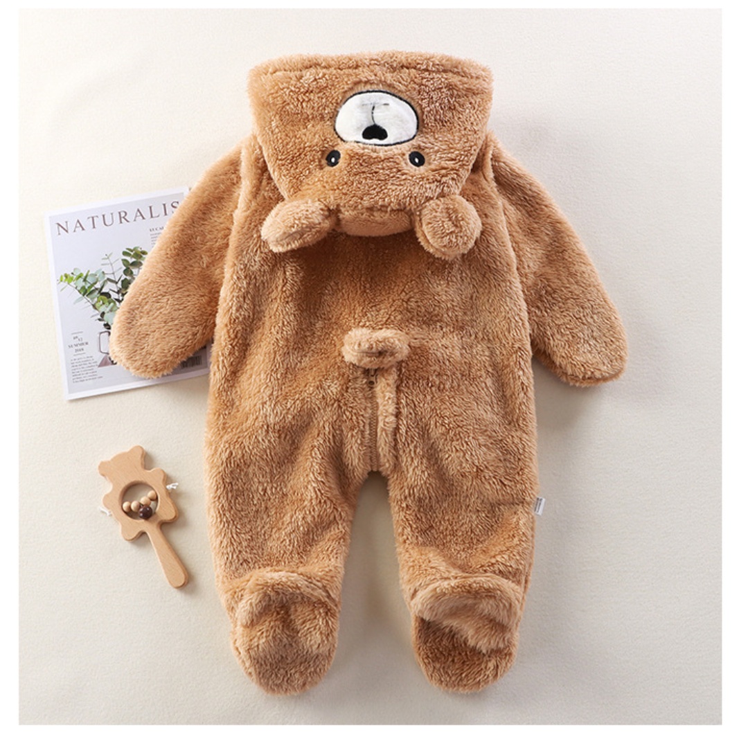 2026 Girl Boy Clothes Warm Flu - Romper Onesie Baby 评论和价格