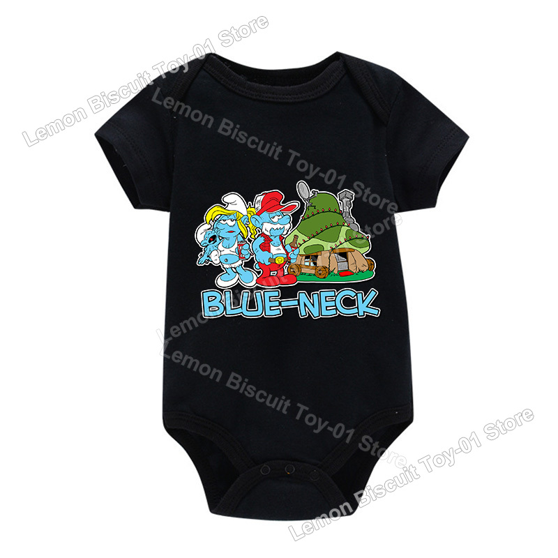T-Smurfes Series Baby Romper C - Romper Onesie Baby 评论和价格