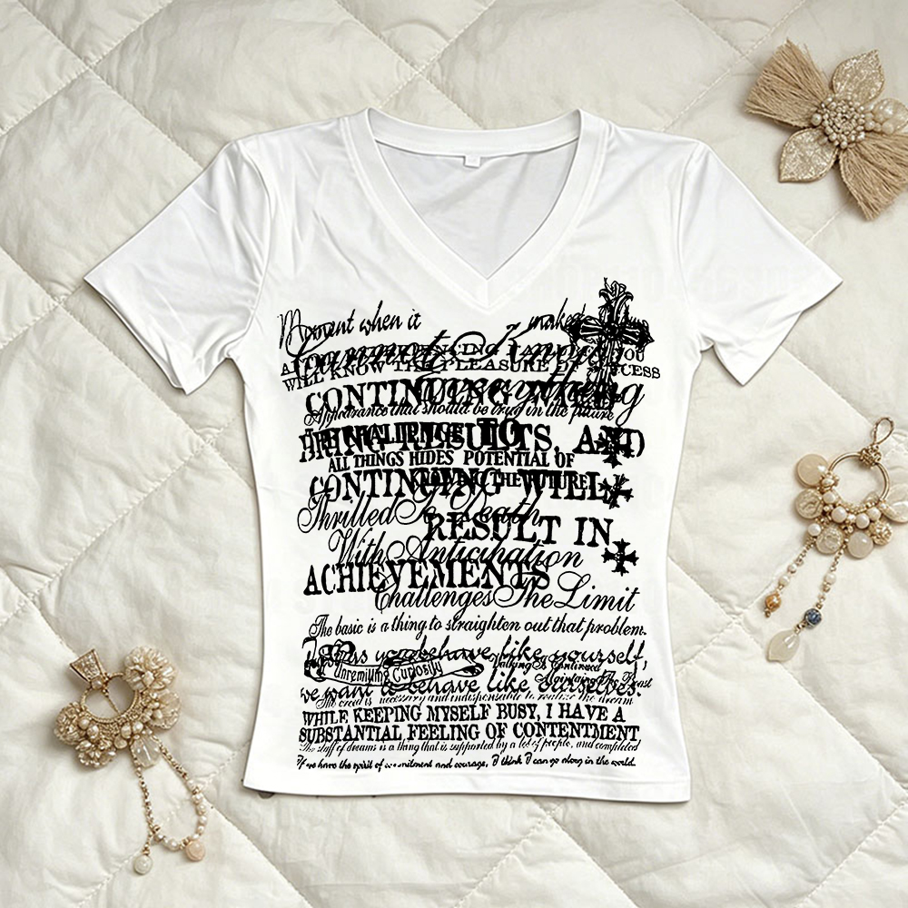 T-shirt Y2K style clothing Got - Baby Y2K Clothing 评论和价格