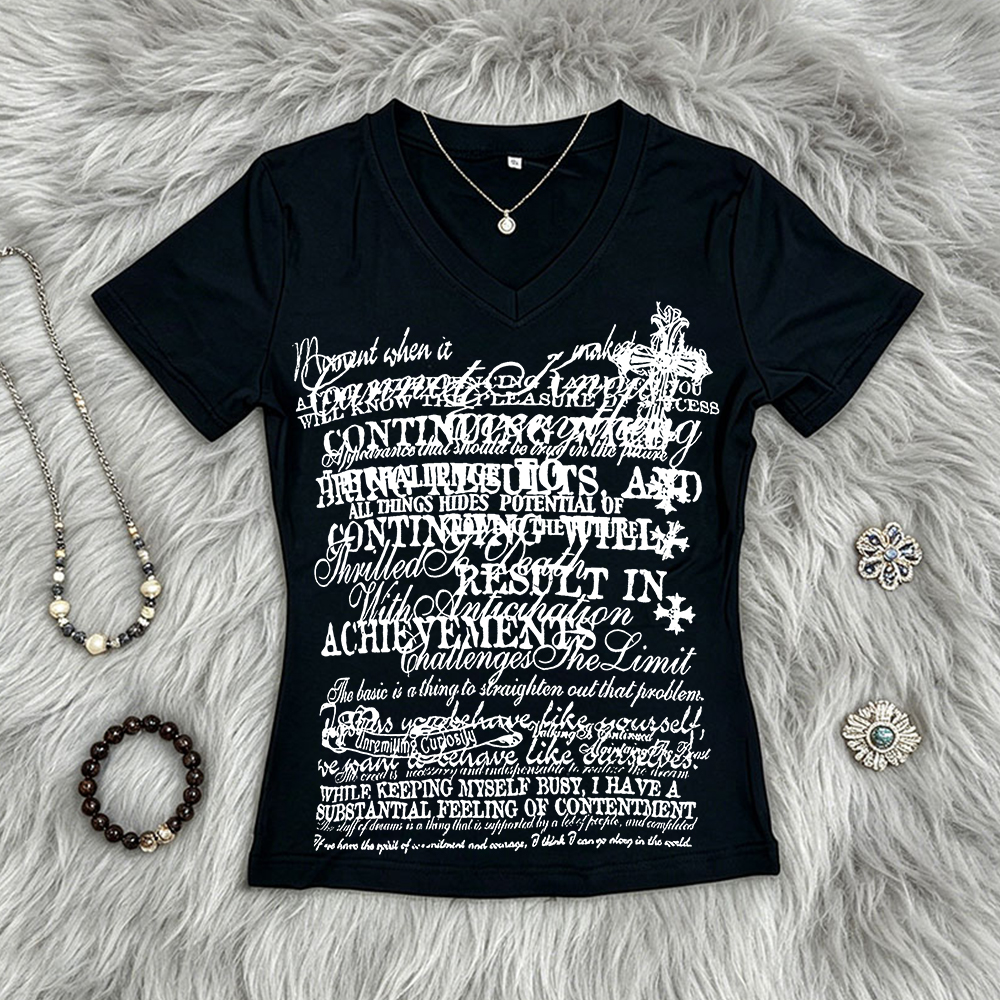 T-shirt Y2K style clothing Got - Baby Y2K Clothing 评论和价格