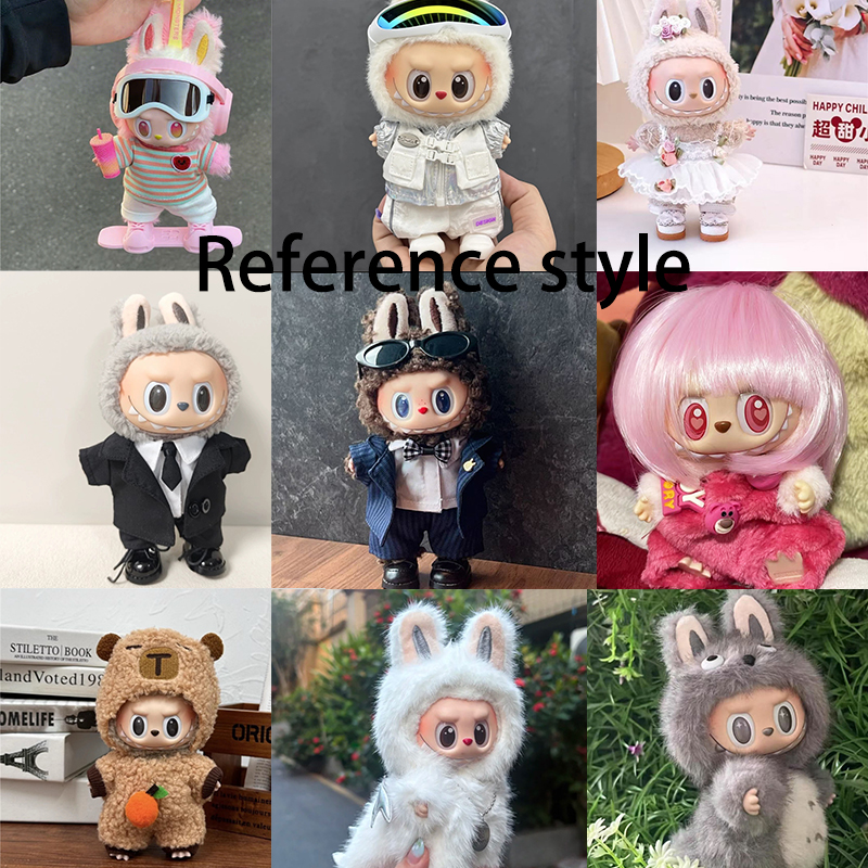 For 15 17cm Labubu Doll Outfit - Baby Clothing Clearance 评论和价格