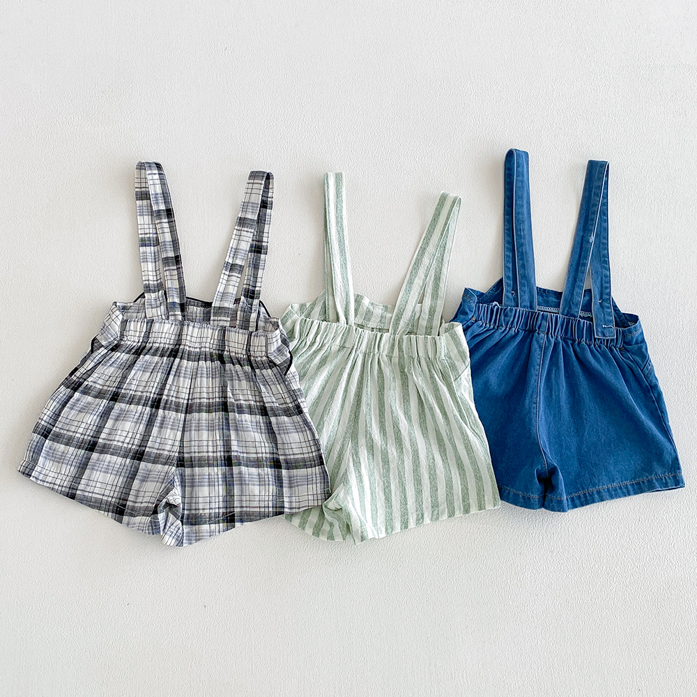 Vintage Linen Cotton Denim Bab - Baby Overall Denim 评论和价格