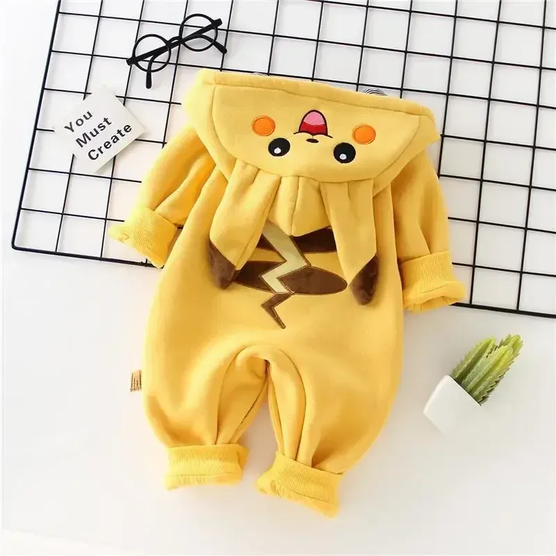 New Cute Cartoon Pokemon Pikac - Baby Clothing Items 评论和价格