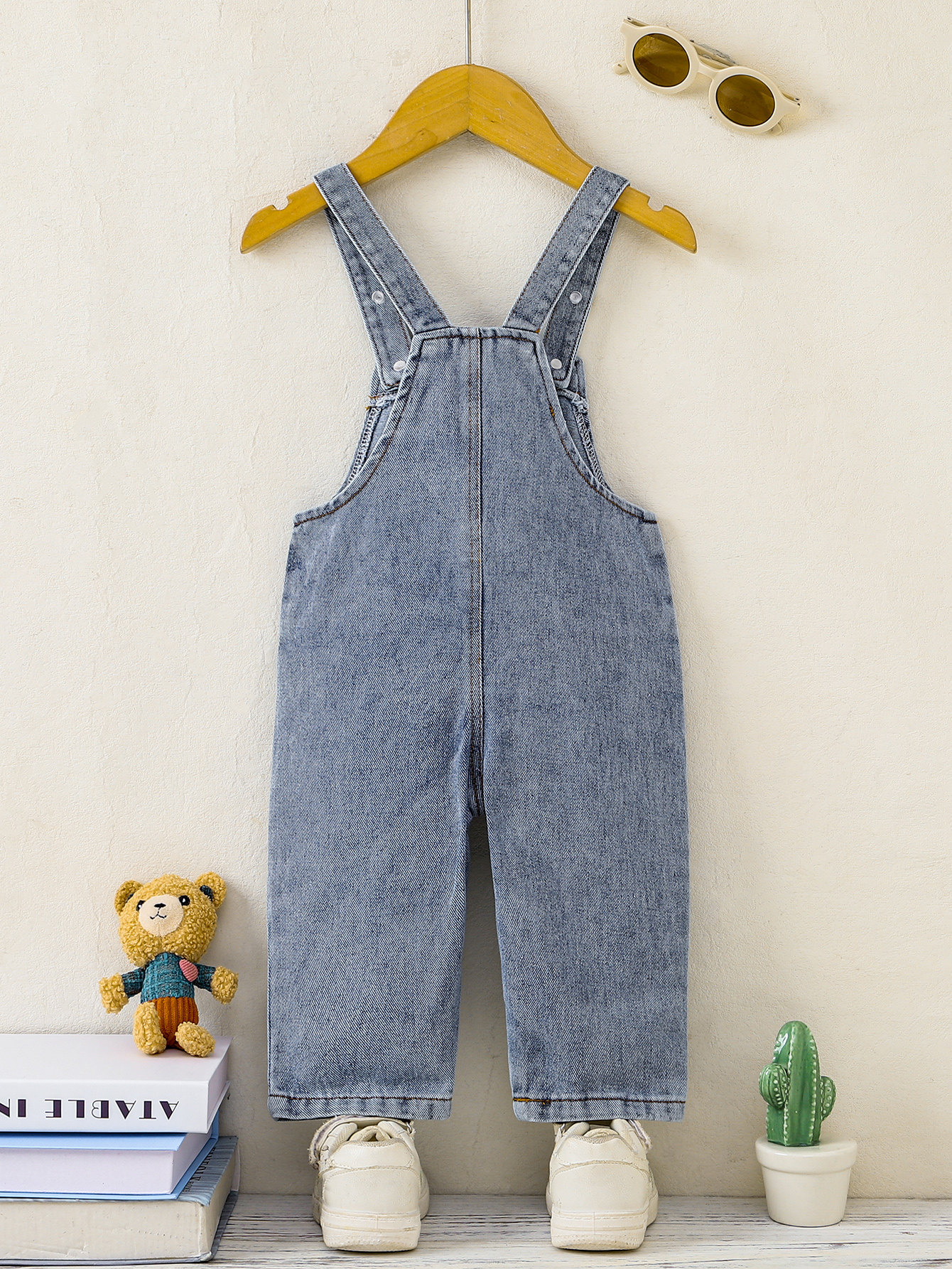 Spring Summer Baby Girls Denim - Baby Overall Denim 评论和价格
