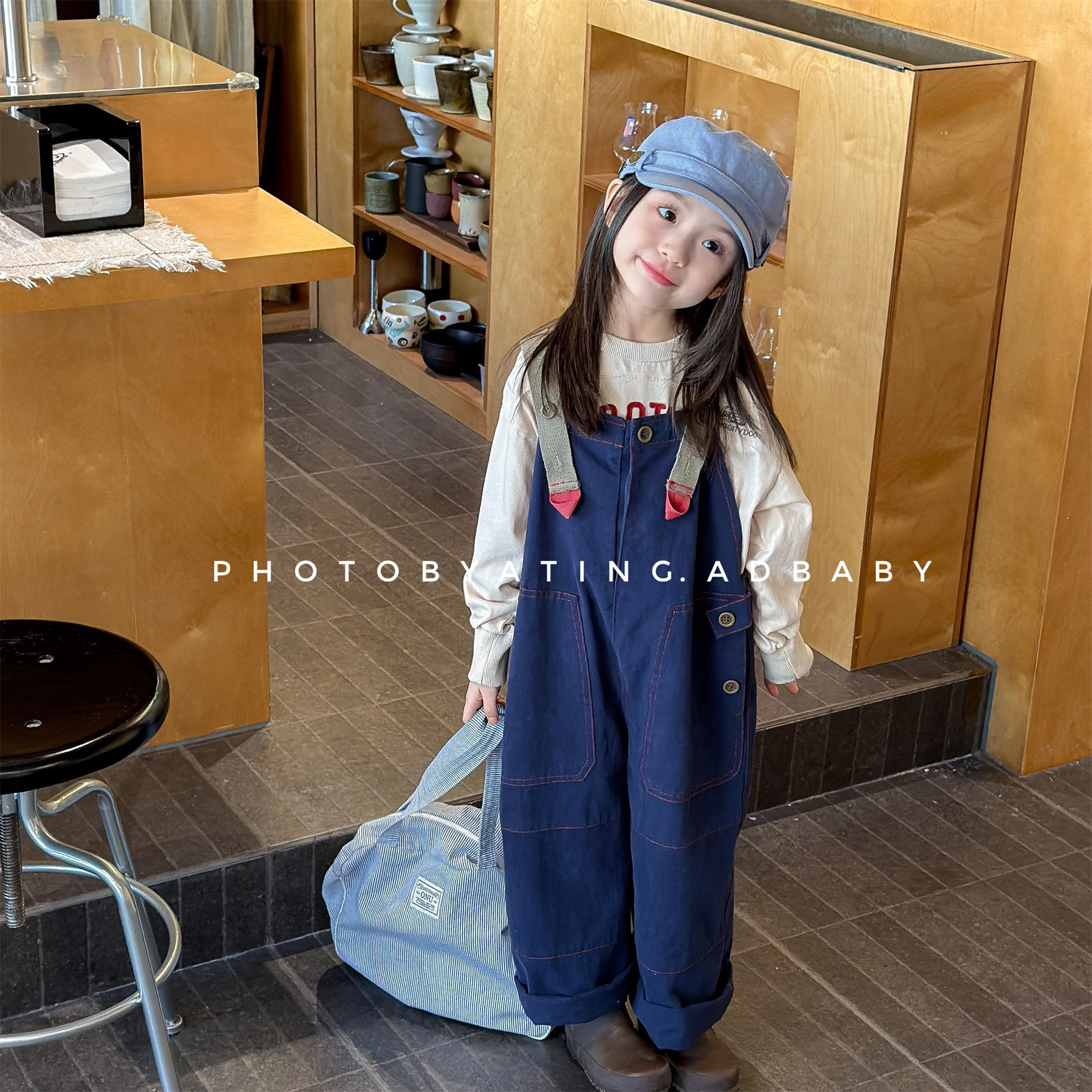 2026 Spring New Children Loose - Baby Overall Denim 评论和价格