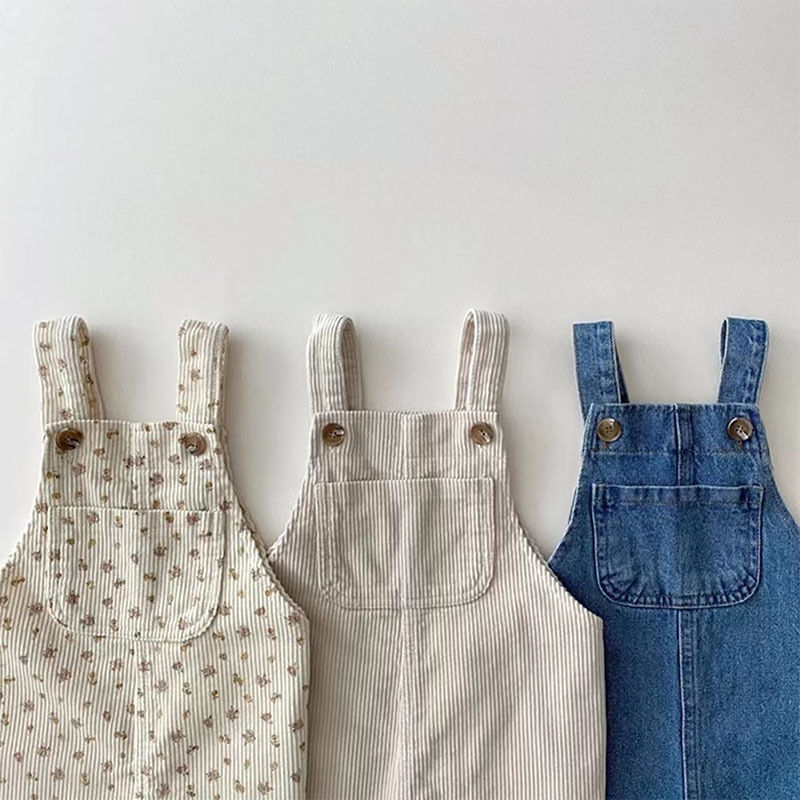 Infant Girl Strap Trousers Sol - Baby Overall Denim 评论和价格