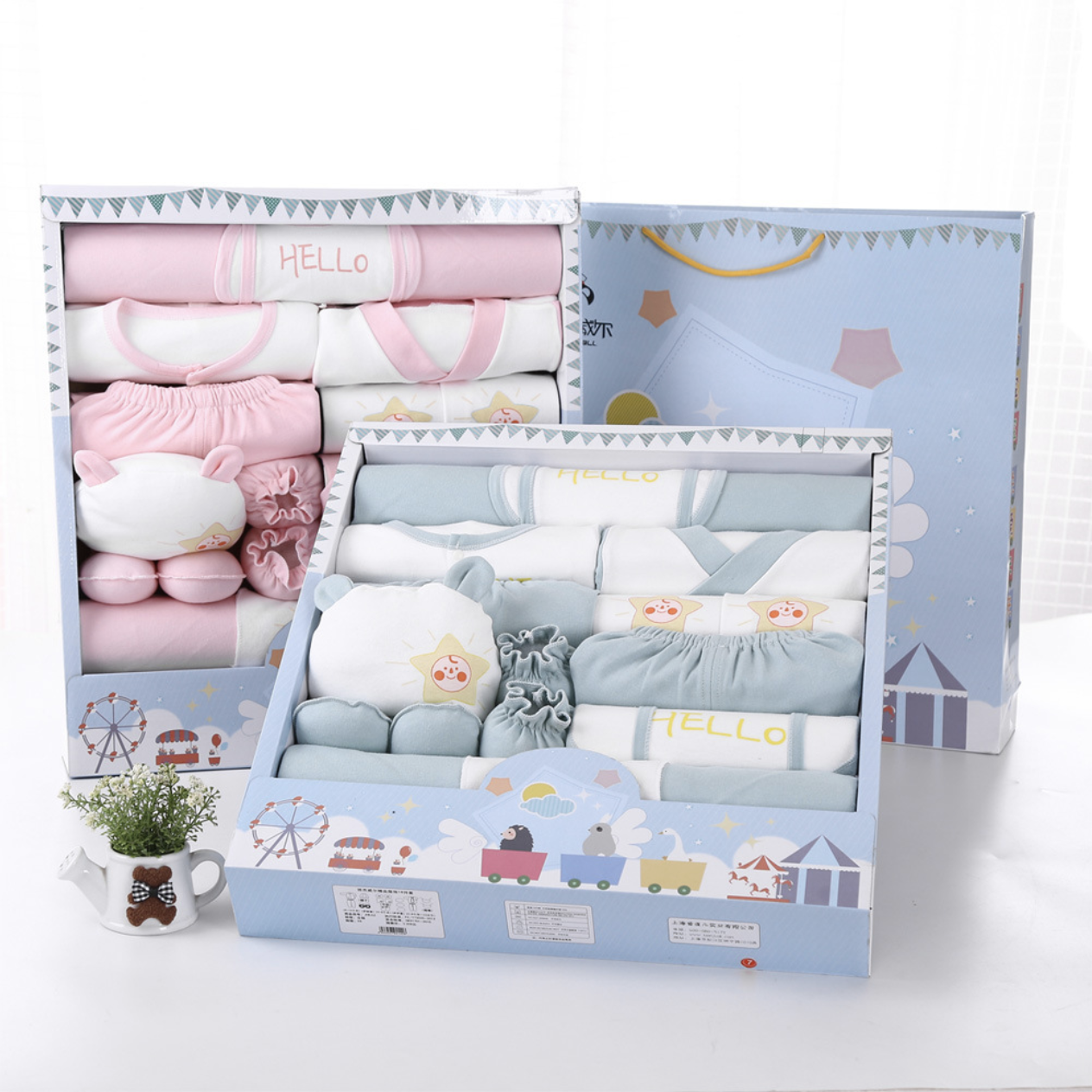 Hot 18 Pcs New Born Baby Suppl - Baby Clothing High Quality 评论和价格