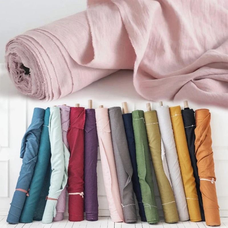 280cmx100cm Pure Linen Fabric  - Baby Clothing Organic 评论和价格