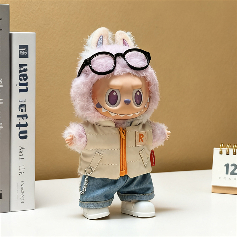 For 15 17cm Labubu Doll Solid  - Baby Clothing Items 评论和价格