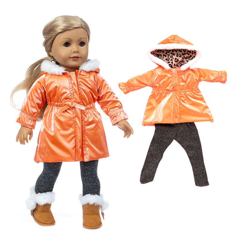 Doll Jacket Pants Set 18 Inch  - Toddler Legging Set 评论和价格