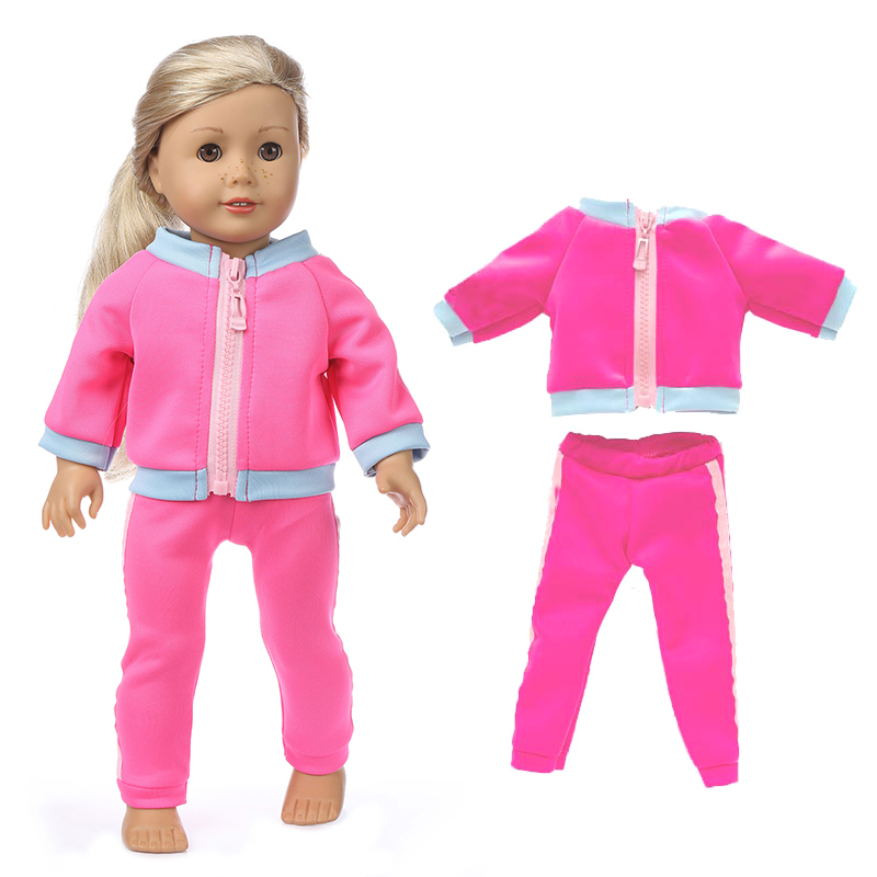 Doll Jacket Pants Set 18 Inch  - Toddler Legging Set 评论和价格