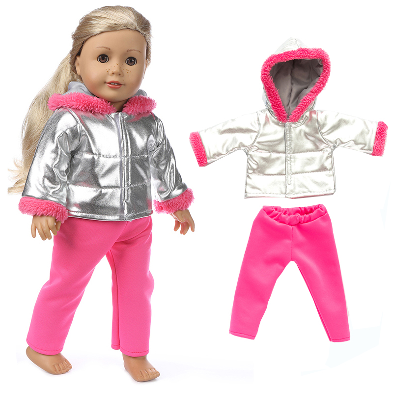 Doll Jacket Pants Set 18 Inch  - Toddler Legging Set 评论和价格