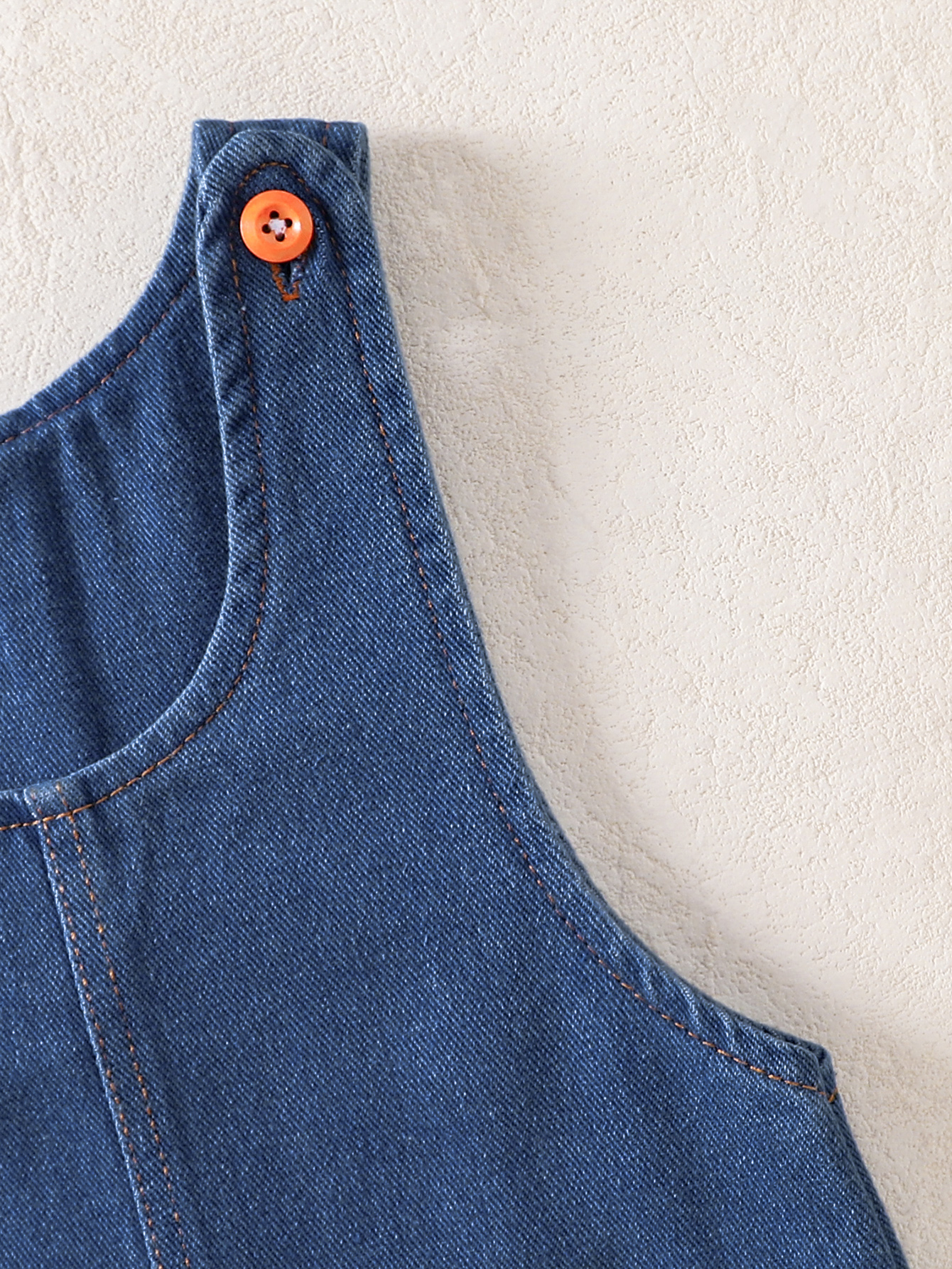 1pc Summer Baby Denim Short Ov - Baby Overall Denim 评论和价格