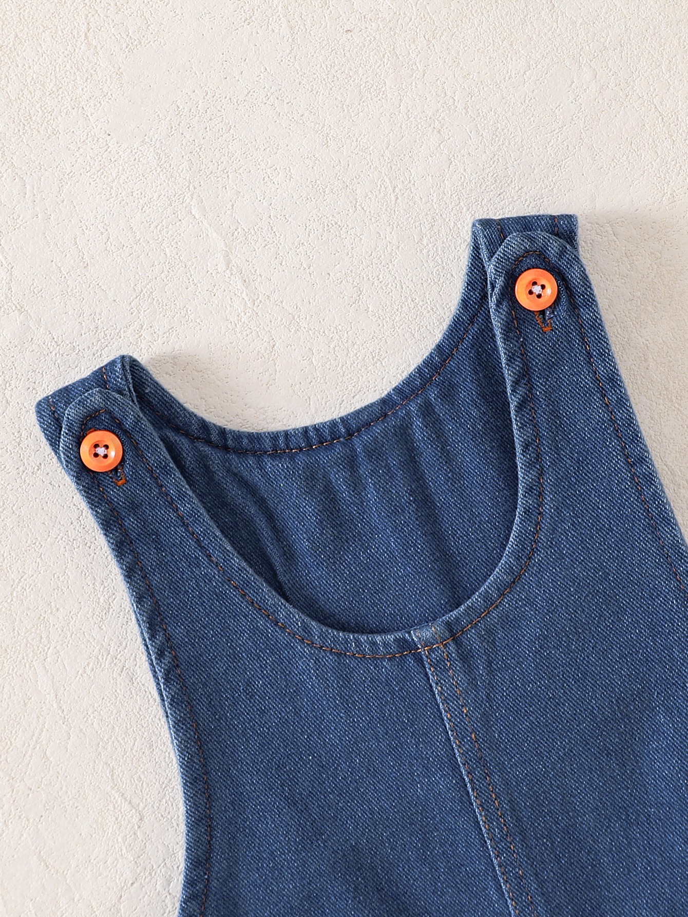 1pc Summer Baby Denim Short Ov - Baby Overall Denim 评论和价格