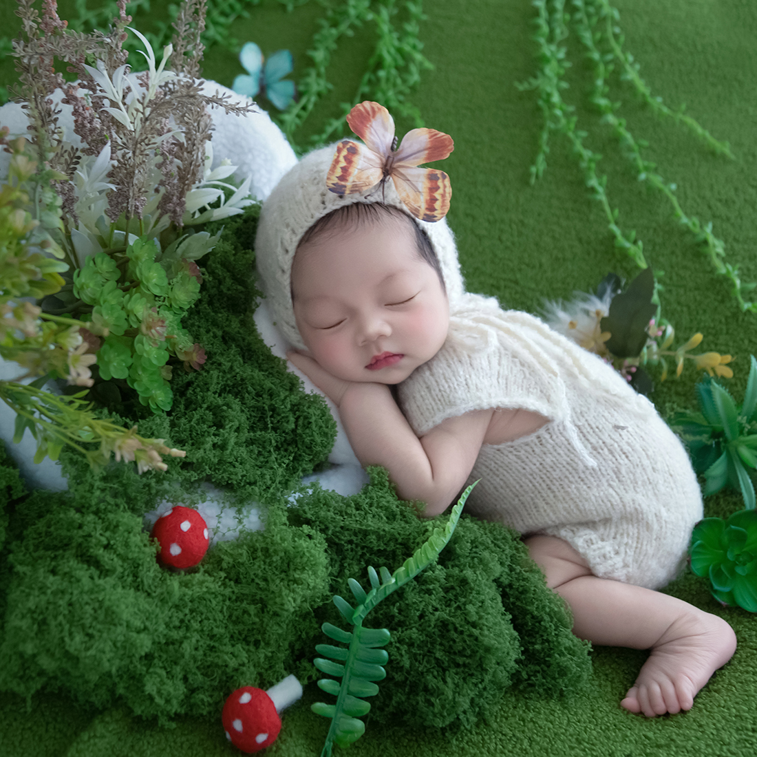 Newborn Knitted Stretch Outfit - Romper Onesie Baby 评论和价格