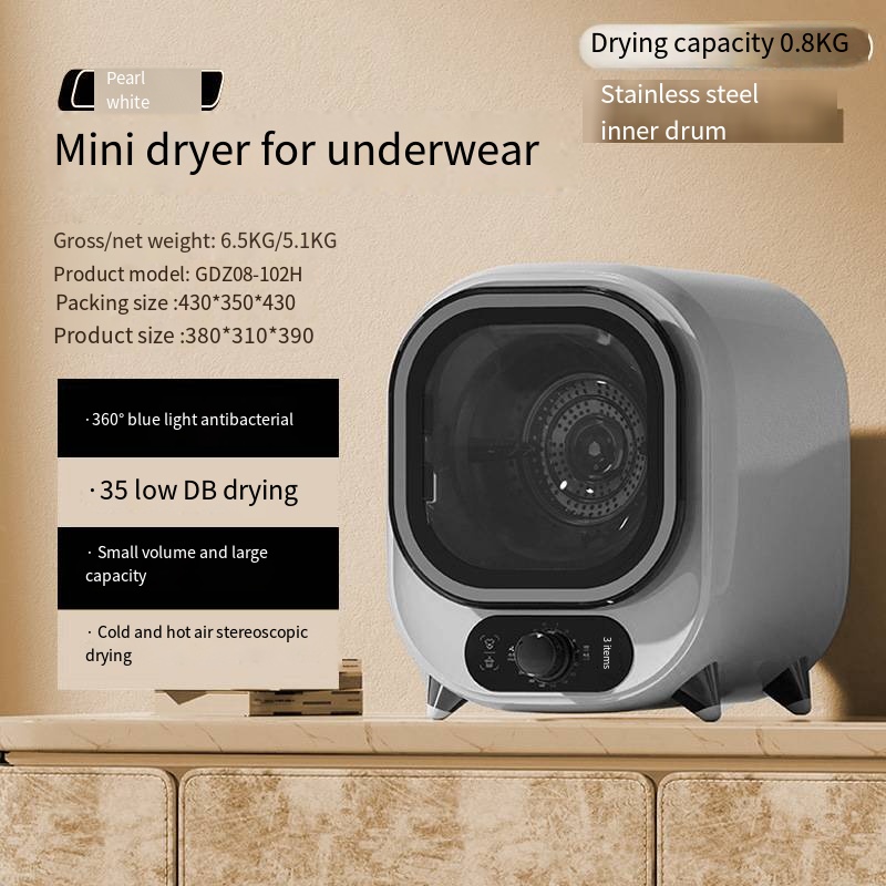 Mini drum dryer, silent home d - Baby Clothing Organic 评论和价格