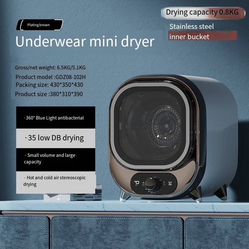 Mini drum dryer, silent home d - Baby Clothing Organic 评论和价格