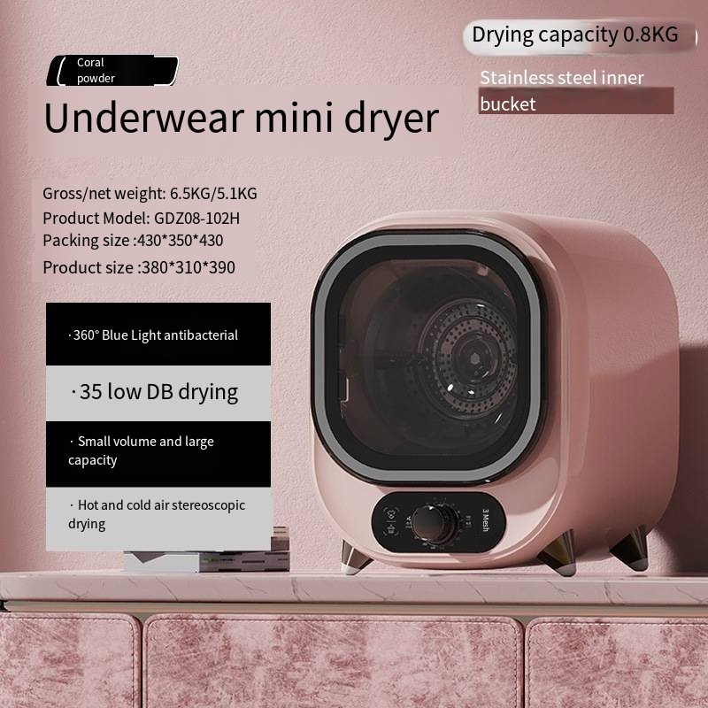 Mini drum dryer, silent home d - Baby Clothing Organic 评论和价格